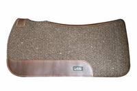 AlpenPad wool felt western pad black