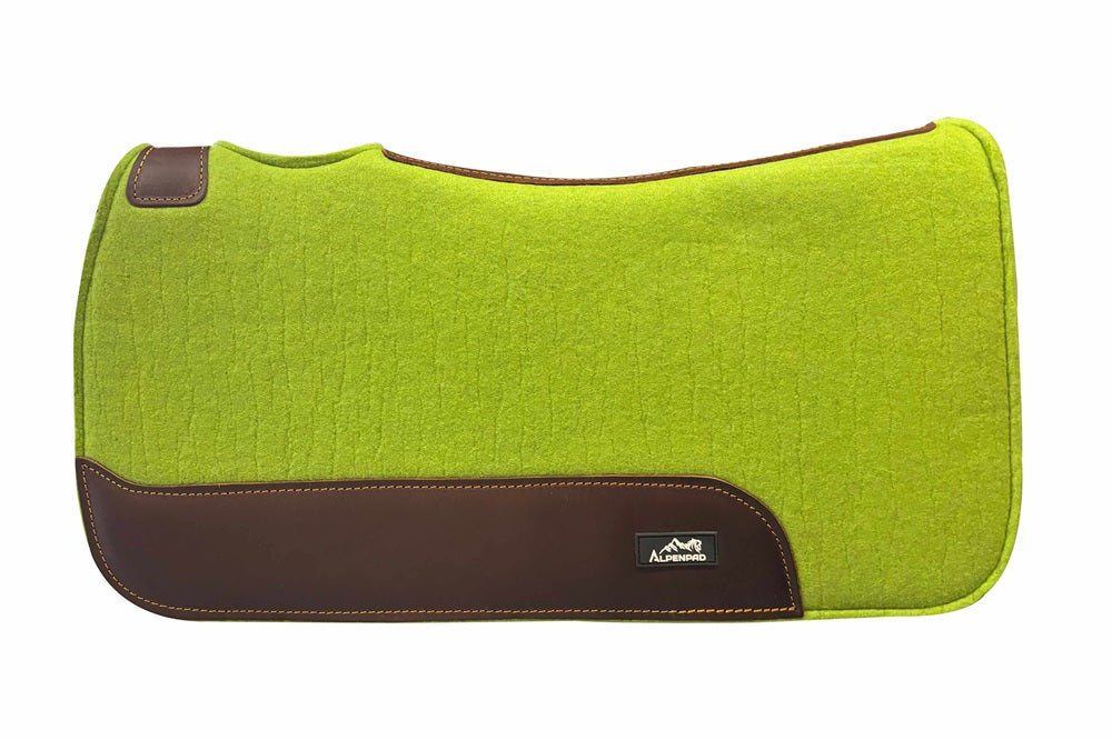 AlpenPad wool felt western pad black