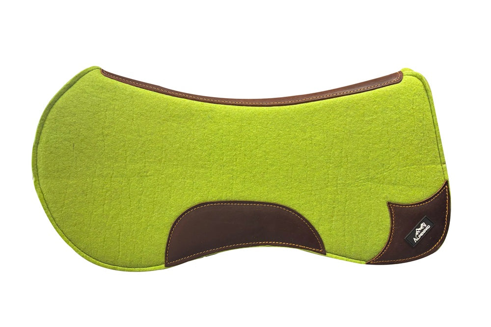 AlpenPad wool felt western pad black