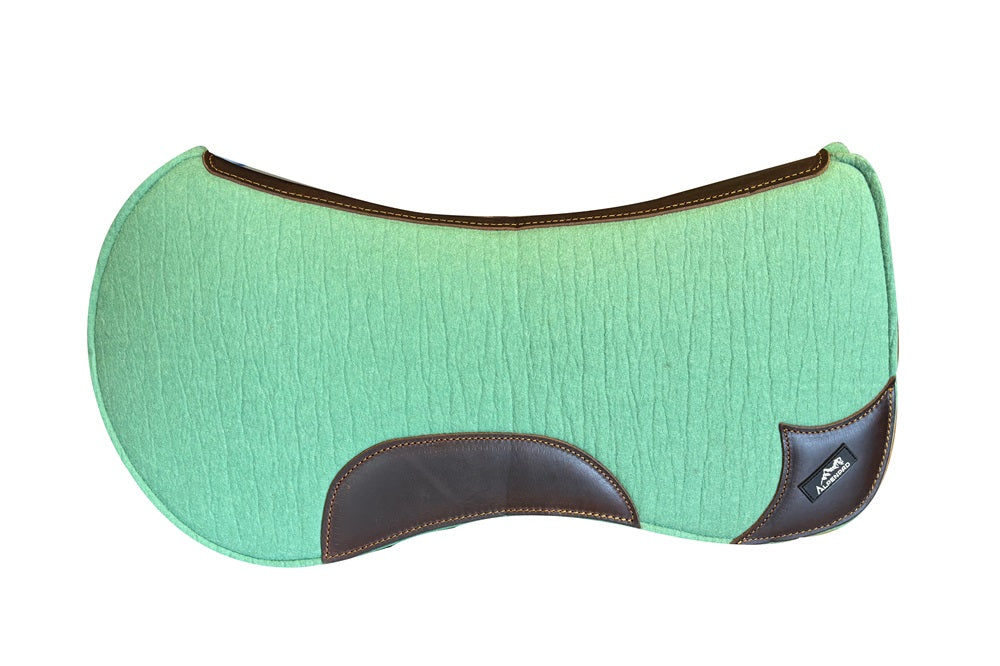 AlpenPad wool felt western pad black