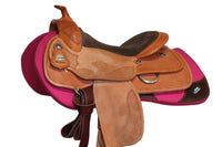 AlpenPad wool felt western pad black