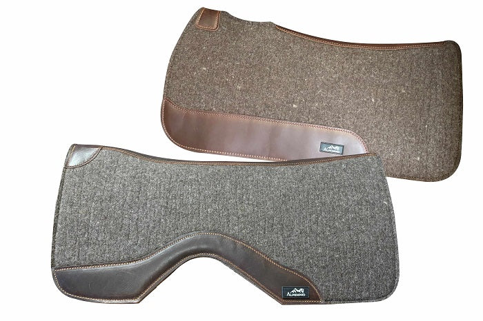 AlpenPad wool felt western pad black