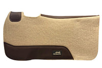 AlpenPad wool felt western pad black