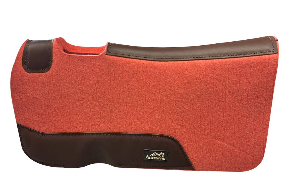 AlpenPad wool felt western pad black