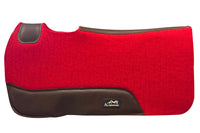 AlpenPad wool felt western pad black