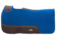 AlpenPad wool felt western pad black