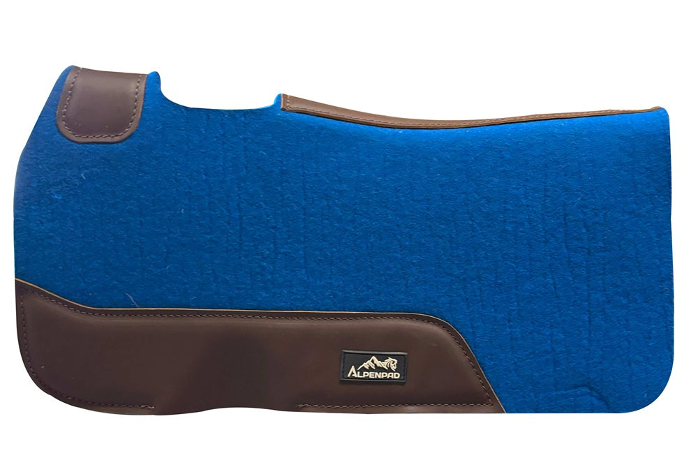 AlpenPad wool felt western pad black