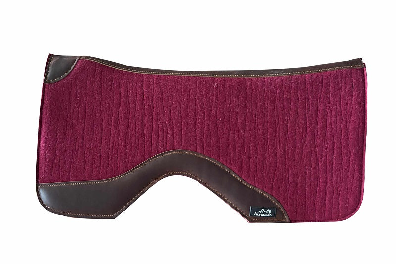 AlpenPad Pro Line – Performance Westernpad Wine Red