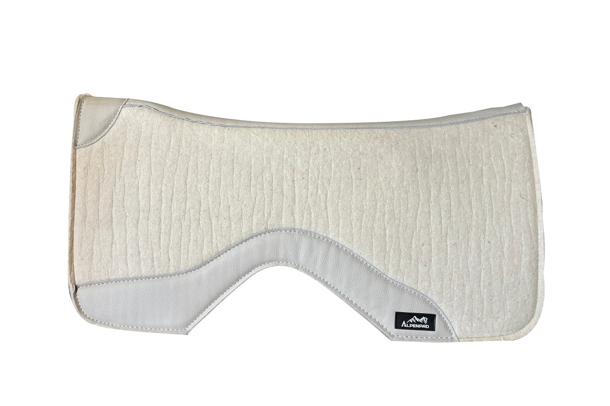 AlpenPad Pro Line – Performance Westernpad Weiß
