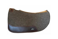 AlpenPad Comfort Line – Roundskirt Westernpad mit Fellunterseite – 70 cm / 13 Farben