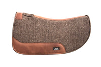 AlpenPad 2.0 – Roundskirt Westernpad 74 cm  – Grey / helles Leder