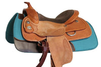 AlpenPad wool felt western pad black