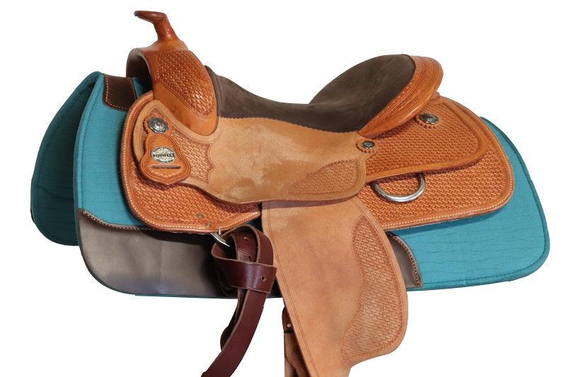 AlpenPad wool felt western pad black