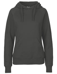 AlpenPad Ladies Hoodie charcoal aus Bio Baumwolle - Horse_Art_Bodensee