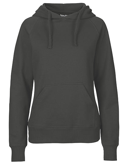 AlpenPad Ladies Hoodie charcoal aus Bio Baumwolle - Horse_Art_Bodensee