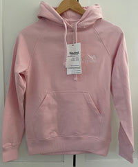 AlpenPad Ladies Hoodie light pink aus Bio Baumwolle - Horse_Art_Bodensee