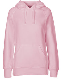 AlpenPad Ladies Hoodie light pink aus Bio Baumwolle - Horse_Art_Bodensee