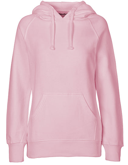 AlpenPad Ladies Hoodie light pink aus Bio Baumwolle - Horse_Art_Bodensee