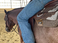 AlpenPad Pro Line – High Quality Performance Westernpad Neopren – Dark Grey - Horse_Art_Bodensee