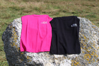 AlpenPad – Besticktes Baumwoll Top – Pink - Horse_Art_Bodensee