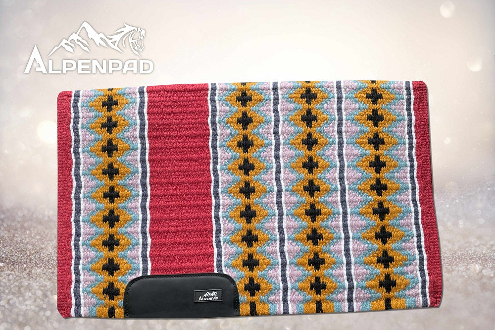 AlpenPad Showblanket #36 *rot* - Horse_Art_Bodensee