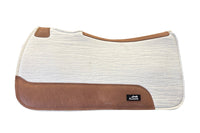 AlpenPad 2.0 – High Quality Filzpad Cream – Kurzgröße 75 cm / helles Leder
