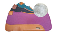 AlpenPad Comfort Line – Square Pad mit Fleeceunterseite / 2 Längen – 17 Farben