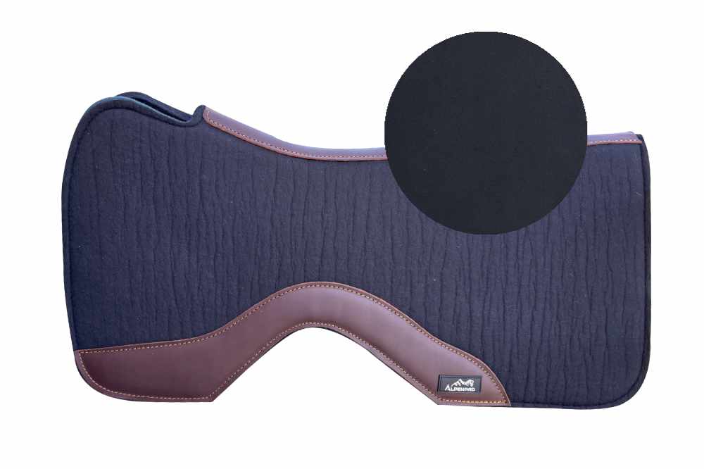 AlpenPad Pro Line Free – Black – Neoprenunterseite