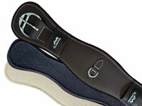 AlpenPad Pro Line Westernsattelgurt – Leder mit Filzunterseite