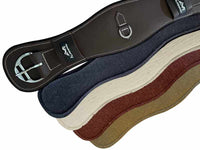 AlpenPad Pro Line Westernsattelgurt – Leder mit Filzunterseite