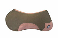 AlpenPad 2.0 Butterfly Pad – kurze Version 75 cm – moosgrün / helles Leder