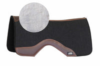 AlpenPad Pro Line – Performance Westernpad Black – Fleece Unterseite