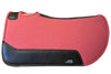 *B-Ware* Roundskirt Westernpad mit Fellunterseite – 70 cm Koralle